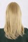 Preview: Blonde Perücke mit Mittelscheitel Modell: 3240