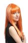 Preview: Perücke Glitter Lang Pony Orange Modell: XR-003