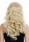 Preview: Perücke Stirnband lang blond lockig Modell: 12110