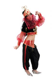 Orientalische Bauchtänzerin Kostüm K8