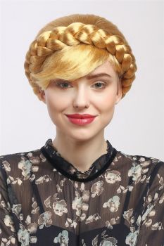 Perücke Geflochten Haartracht Russland Gold-Blond Modell: 91209