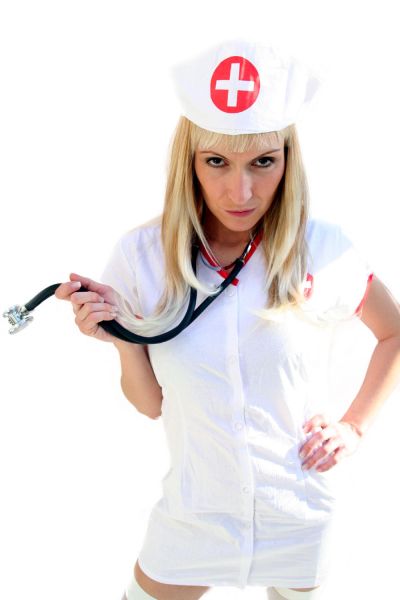 Sexy Krankenschwester Damenkostüm K18