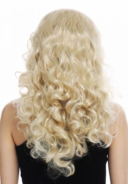 Perücke Stirnband lang blond lockig Modell: 12110